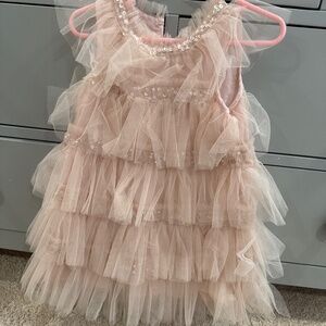 Tutu Du Monde Pink Layered Tulle Dress